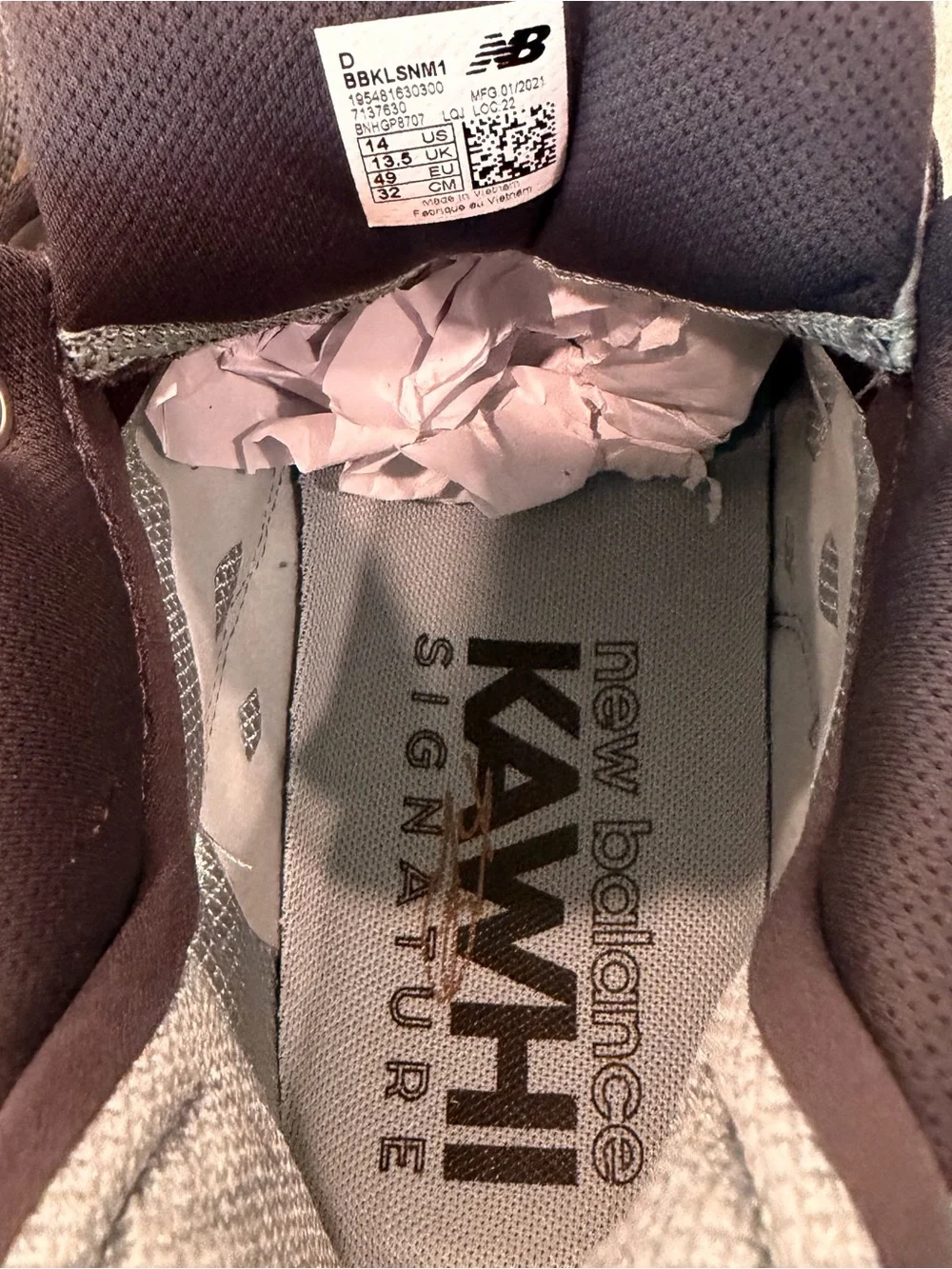 NWOB New Balance KAWHI 2 Conversations Amongst Us Men’s Size 14 Basketball Shoes
